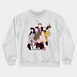 the nanny cast Crewneck Sweatshirt